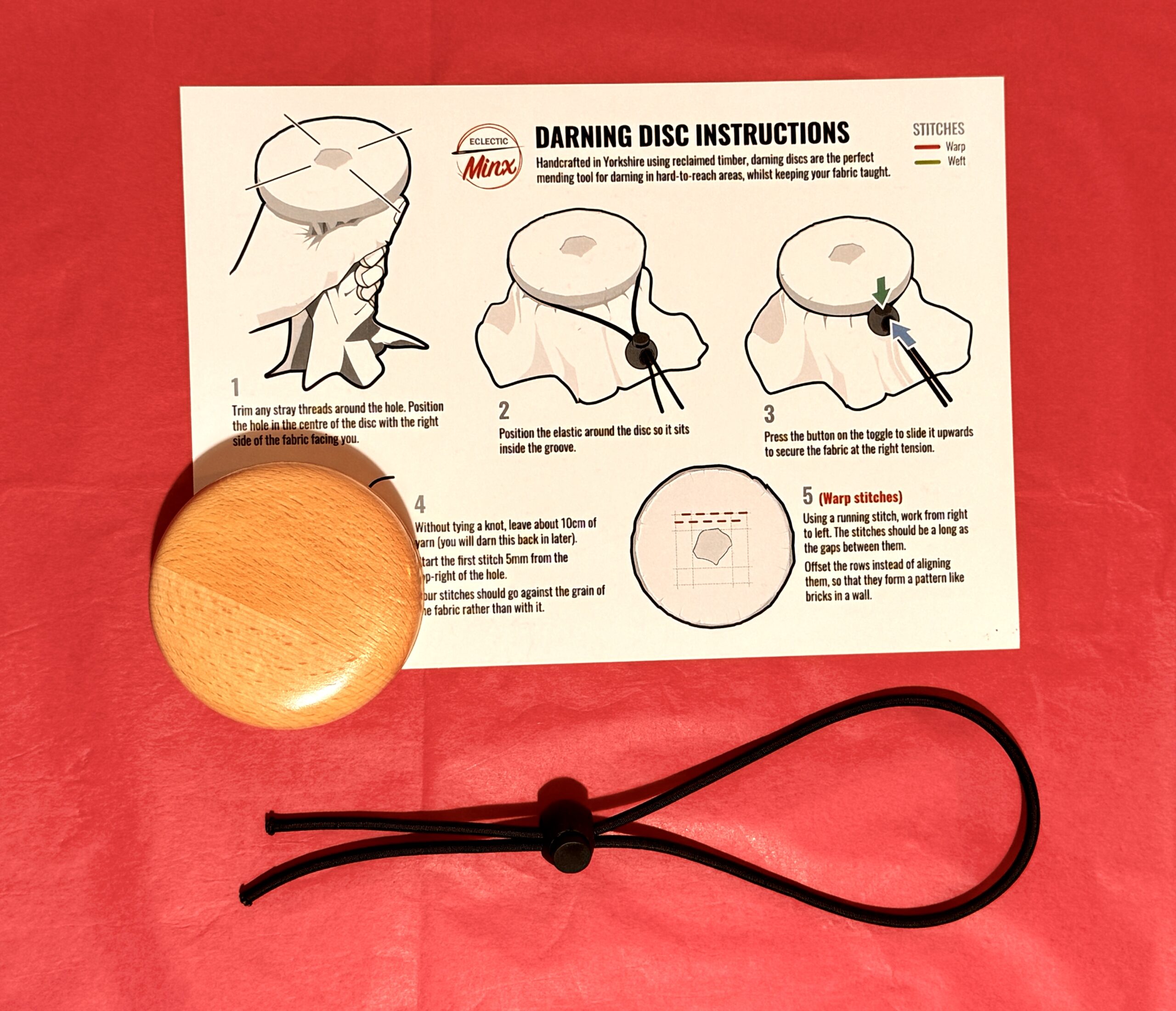 Darning Starter Kit with 68mm Disc