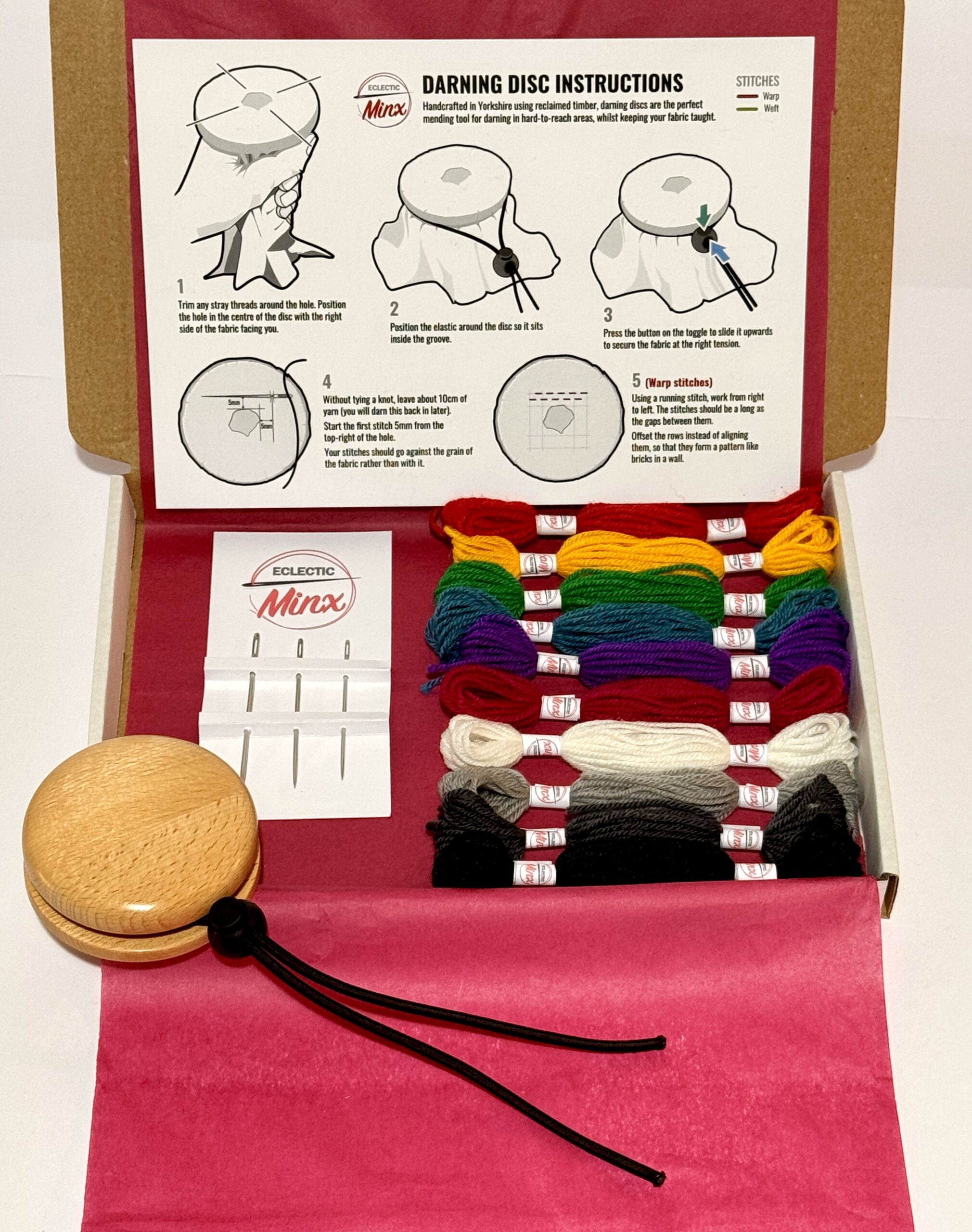 Darning Starter Kit with 68mm Disc