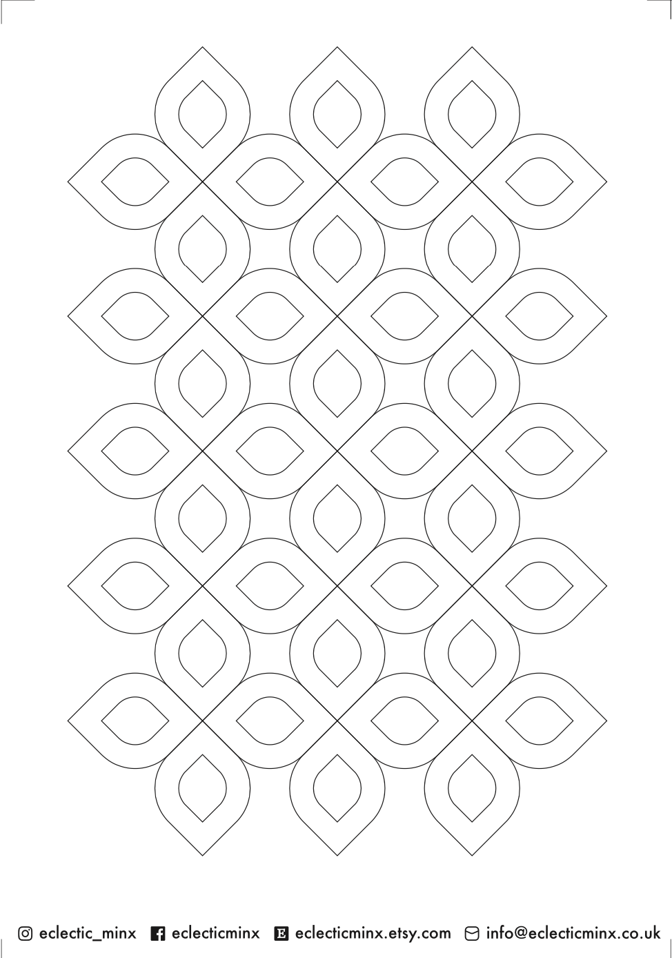 Pack 7 - 6 Stick 'n' Stitch Visible Mending Water Soluble Patterns