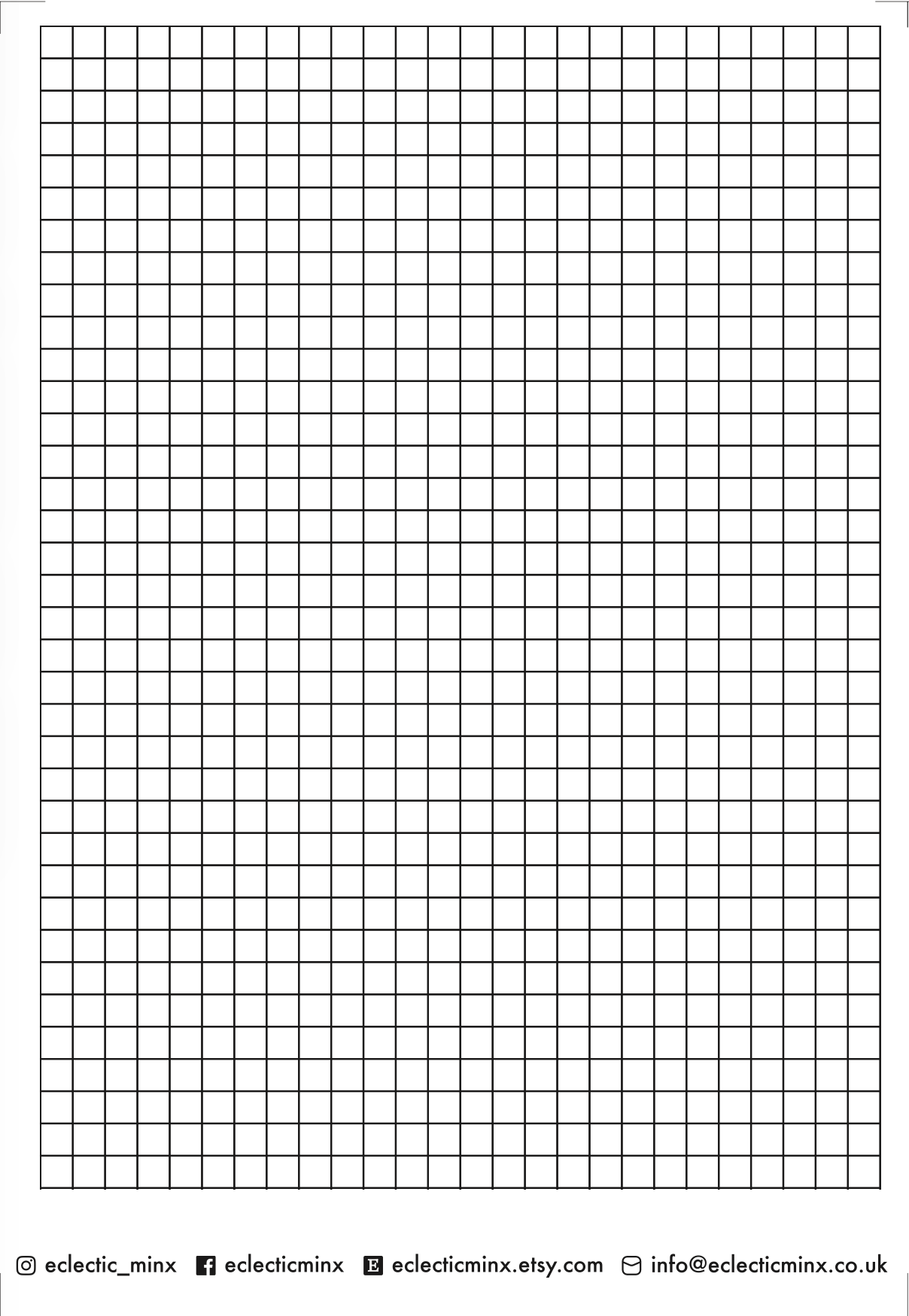Pack 1B - 6 Stick 'n' Stitch Visible Mending Grids Water Soluble Patterns