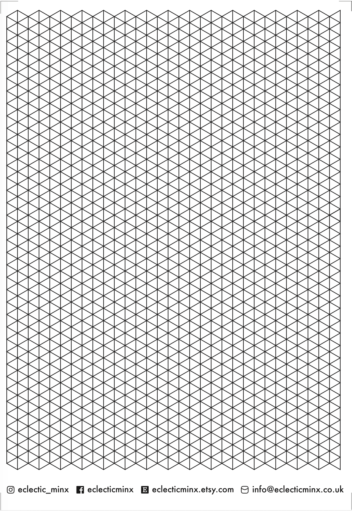 Pack 1B - 6 Stick 'n' Stitch Visible Mending Grids Water Soluble Patterns