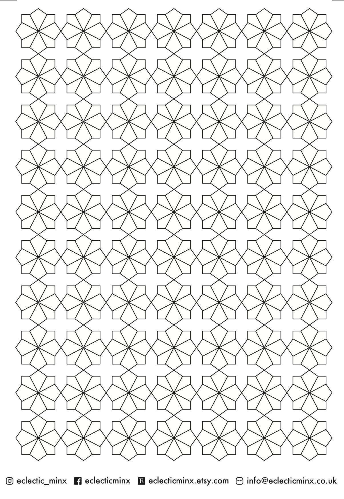 Pack 8 - 6 Stick 'n' Stitch Visible Mending Water Soluble Patterns